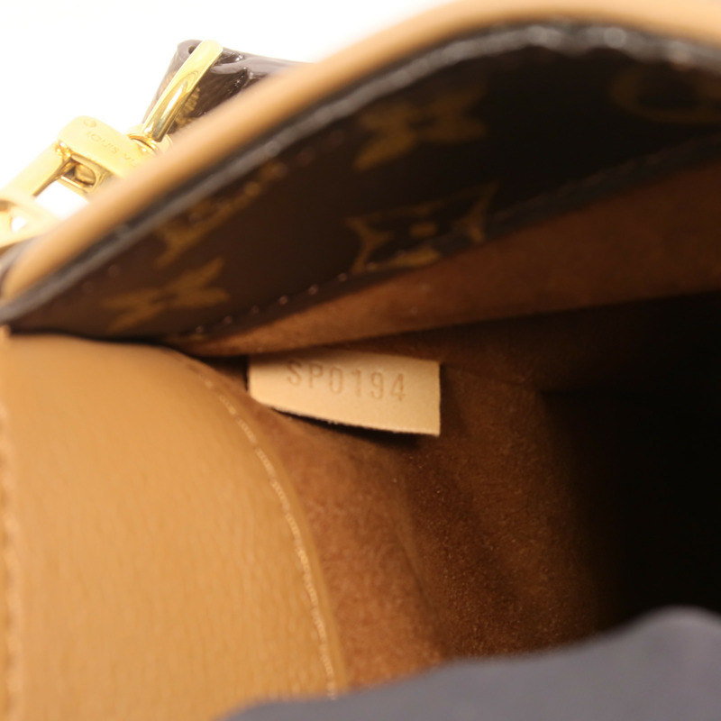 LOUIS VUITTON Monogram Pallas MM金扣手挽肩背兩用袋-6