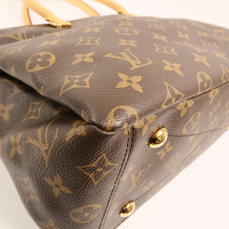LOUIS VUITTON Monogram Pallas MM金扣手挽肩背兩用袋-11
