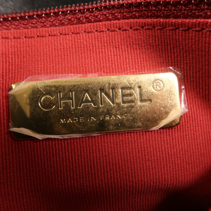 CHANEL 羊皮皮革C19 Medium手挽肩背兩用袋-5