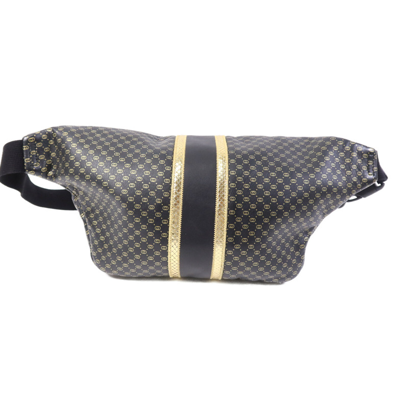 GUCCI 牛皮皮革Dapper Dan Waist Bag金扣腰包-1