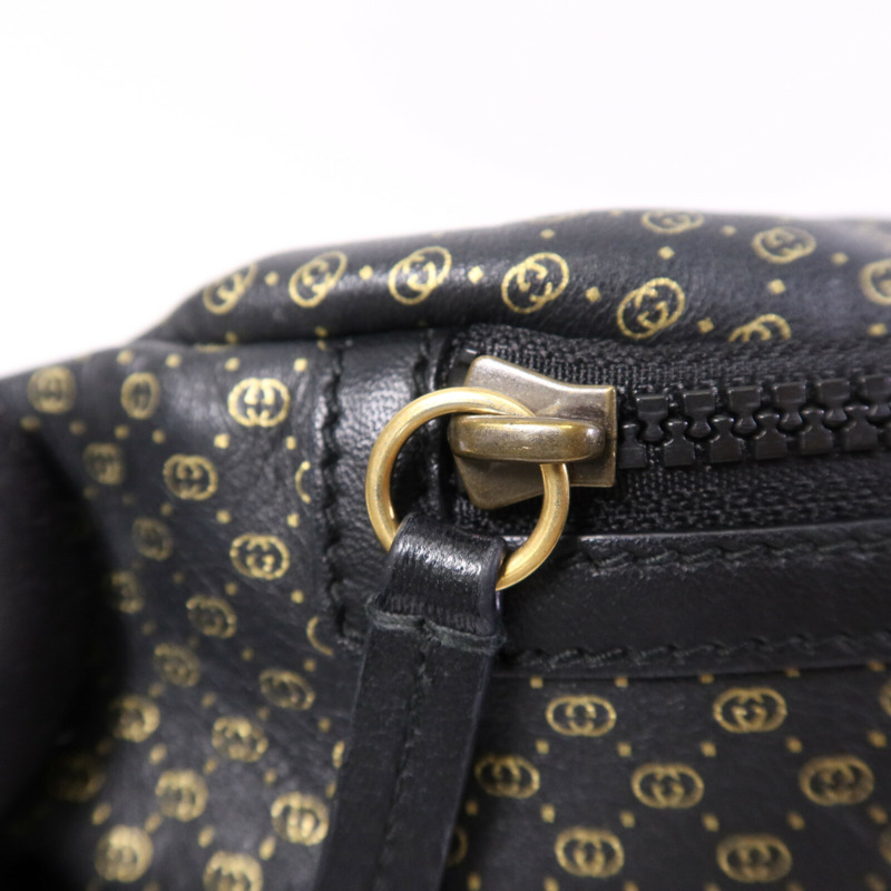 GUCCI 牛皮皮革Dapper Dan Waist Bag金扣腰包-5