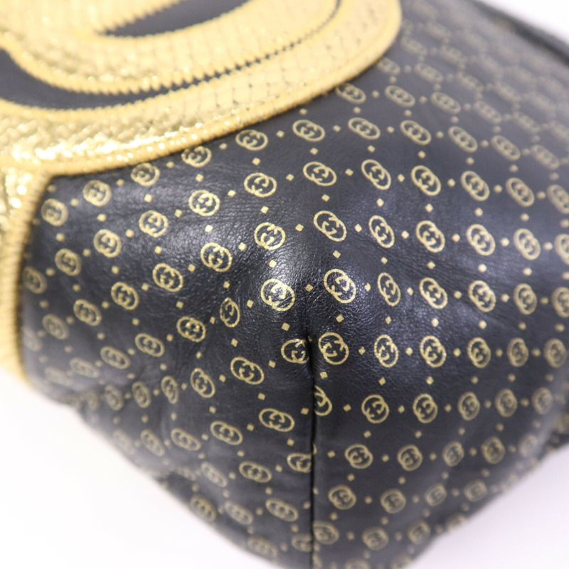 GUCCI 牛皮皮革Dapper Dan Waist Bag金扣腰包-8