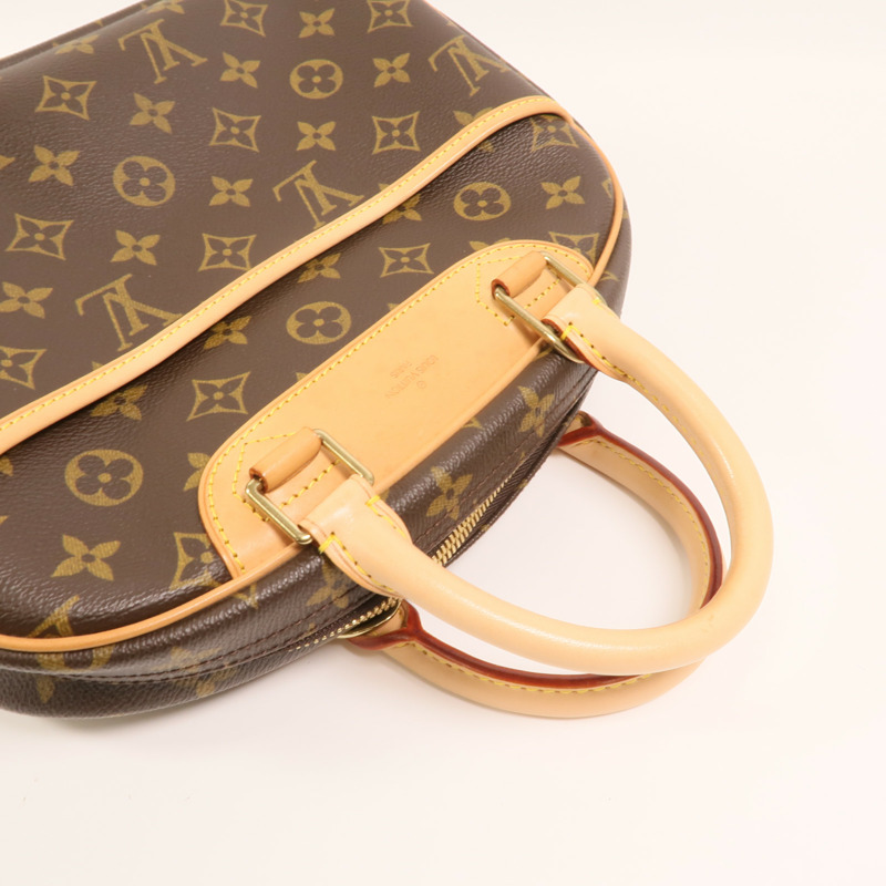 LOUIS VUITTON Monogram Trouville金扣手挽袋-7