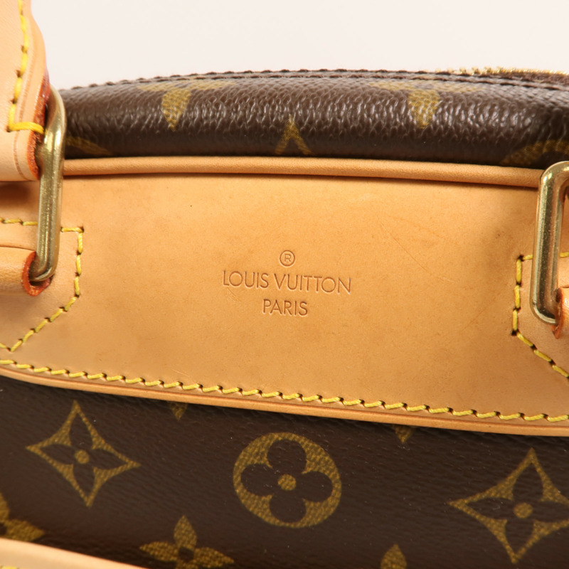 LOUIS VUITTON Monogram Trouville金扣手挽袋-10