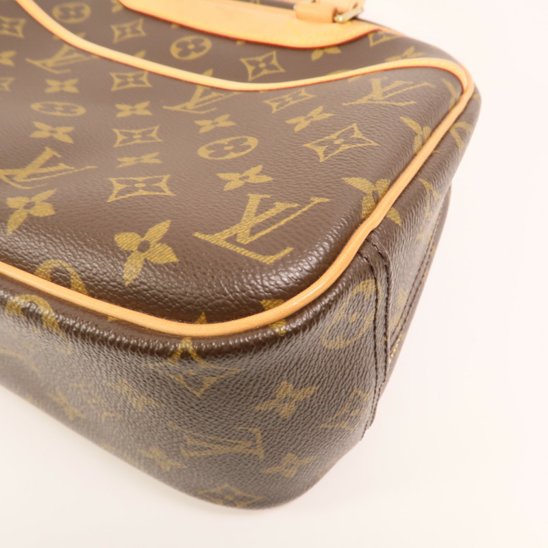 LOUIS VUITTON Monogram Trouville金扣手挽袋-11