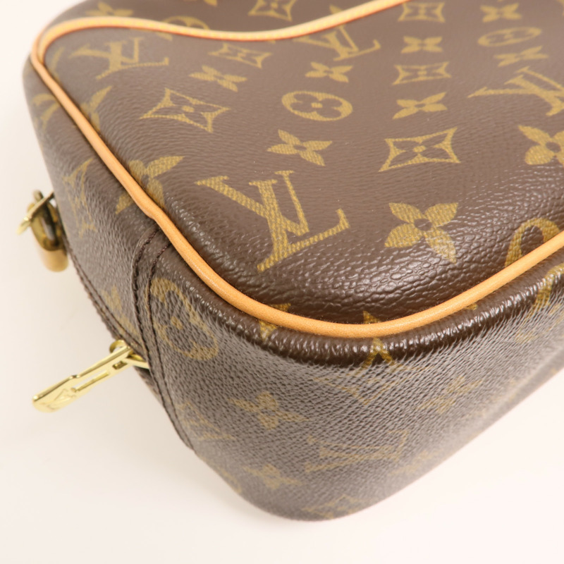 LOUIS VUITTON Monogram Trouville金扣手挽袋-12