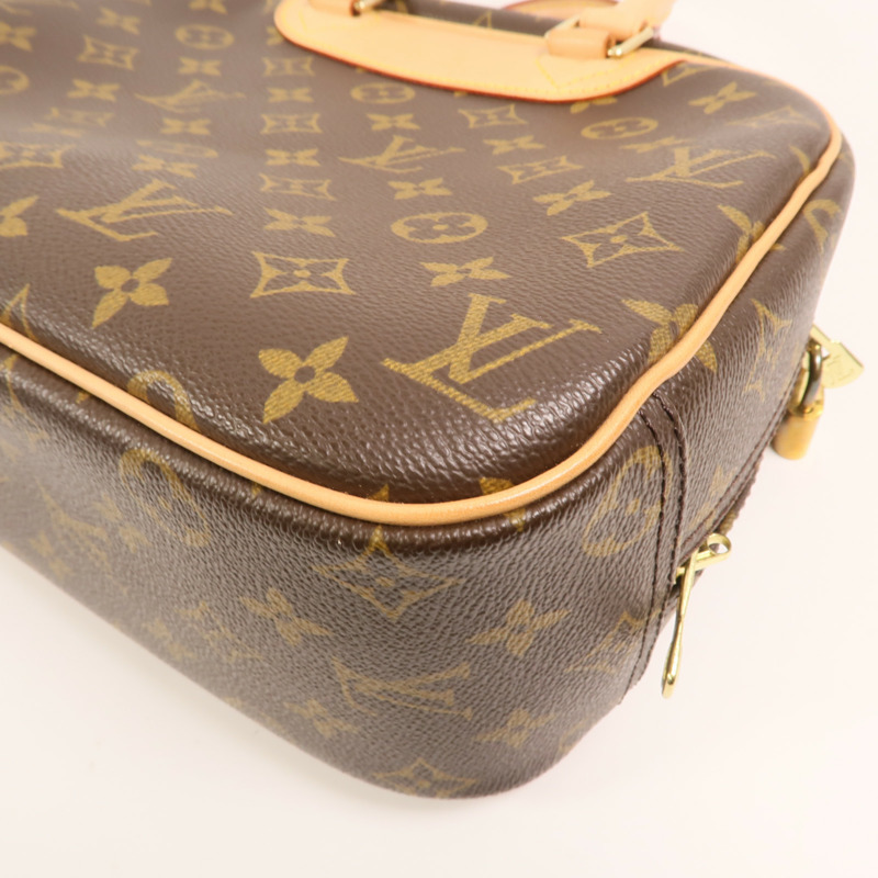 LOUIS VUITTON Monogram Trouville金扣手挽袋-13