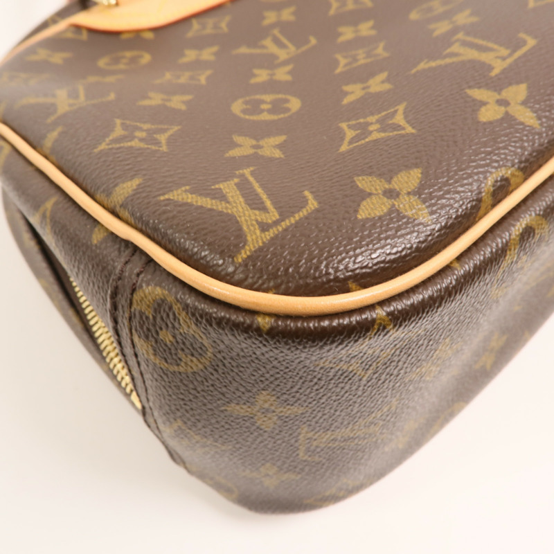 LOUIS VUITTON Monogram Trouville金扣手挽袋-14