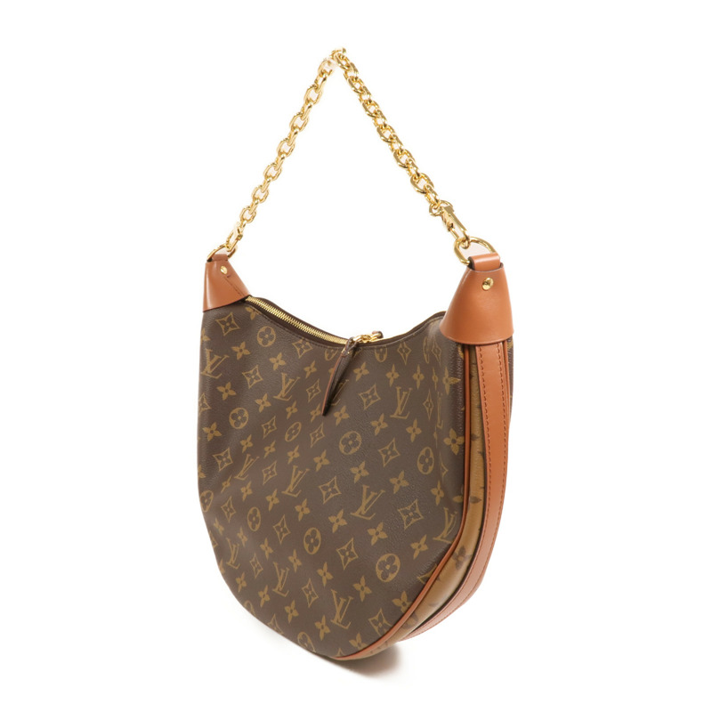 LOUIS VUITTON Monogram Reverse Loop Hobo金扣手挽肩背兩用袋-2