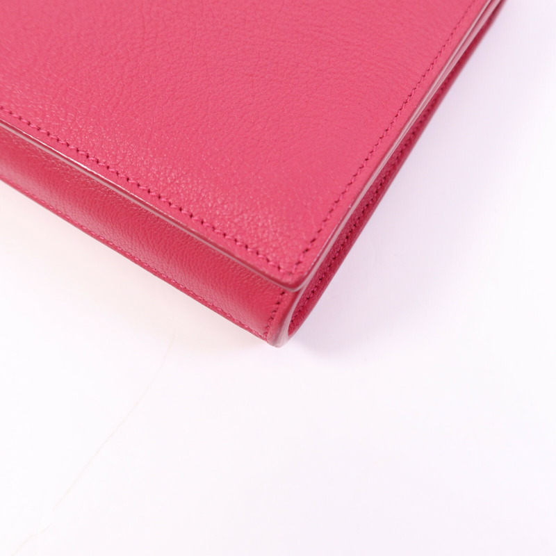 YVES SAINT LAURENT 牛皮皮革Belle De Jour Clutch金扣手拿包-9