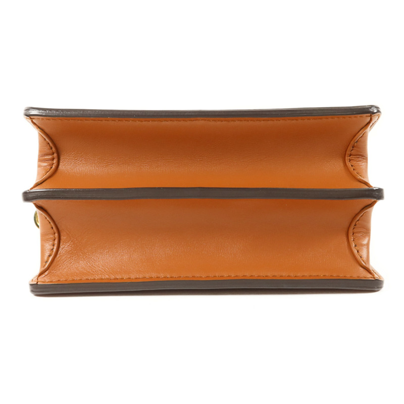 LOUIS VUITTON Monogram Reverse Mini Dauphine金扣肩背袋-3