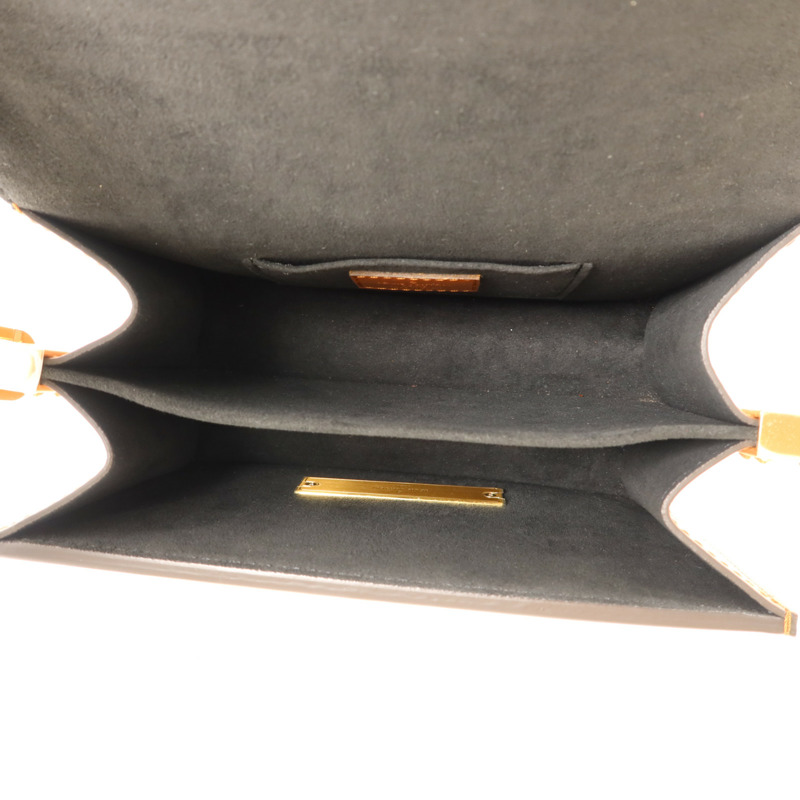 LOUIS VUITTON Monogram Reverse Mini Dauphine金扣肩背袋-4