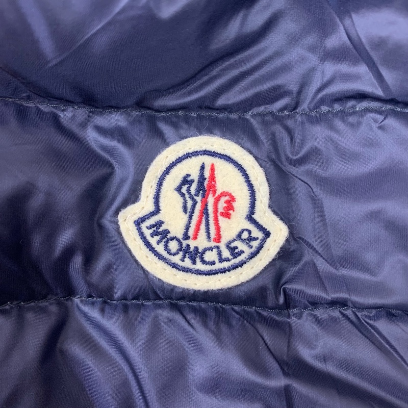 MONCLER 藍色連帽羽絨外套 兒童12碼（152cm）-5