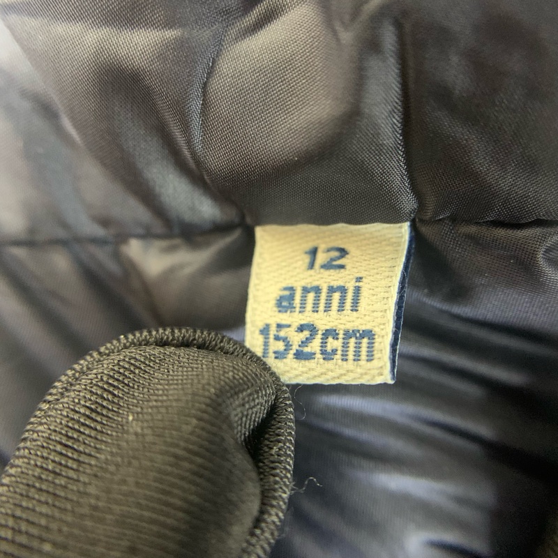 MONCLER 藍色連帽羽絨外套 兒童12碼（152cm）-8