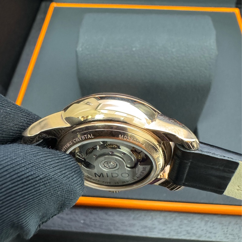 miso 瑞士錶 機械錶 玫瑰金 韓系迷你錶-1