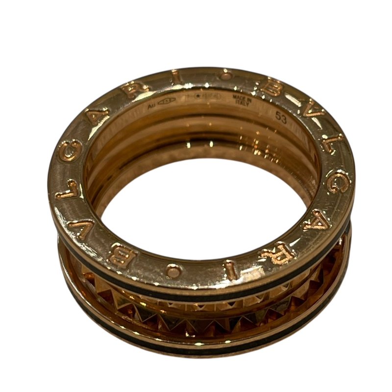BVLGARI 寶格麗 B.ZERO1 ROCK 戒指 K18PG 53號-6