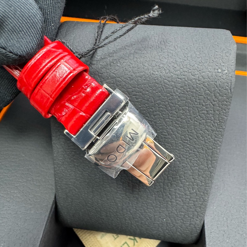 mido 瑞士錶 機械錶 迷你尺寸 紅色稀有款-2