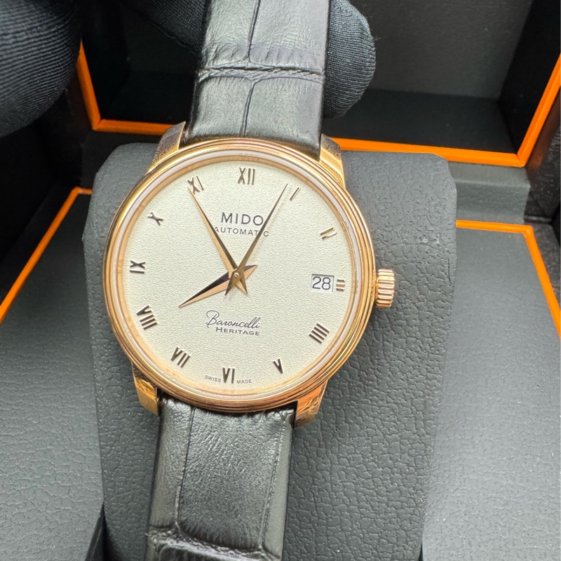 mido 女錶 瑞士錶 機械錶 出清 瑞士製-0