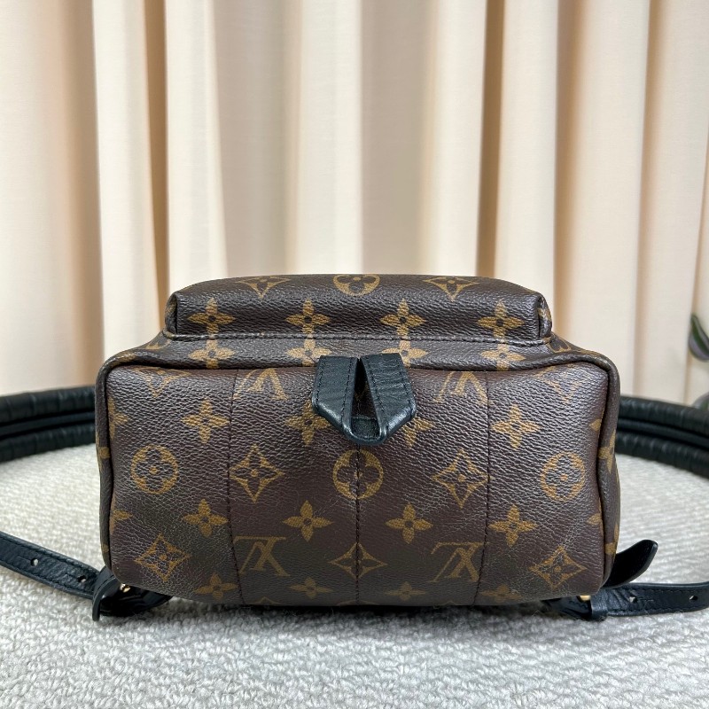 LV路易威登Palm Springs老花雙肩包 經典老花圖案 百搭不挑人 容量日常剛好 日常通勤、出門都很有氣質-7