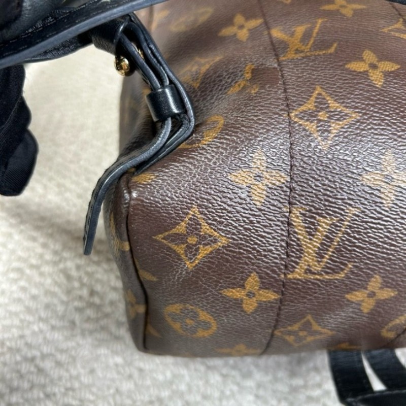 LV路易威登Palm Springs老花雙肩包 經典老花圖案 百搭不挑人 容量日常剛好 日常通勤、出門都很有氣質-11