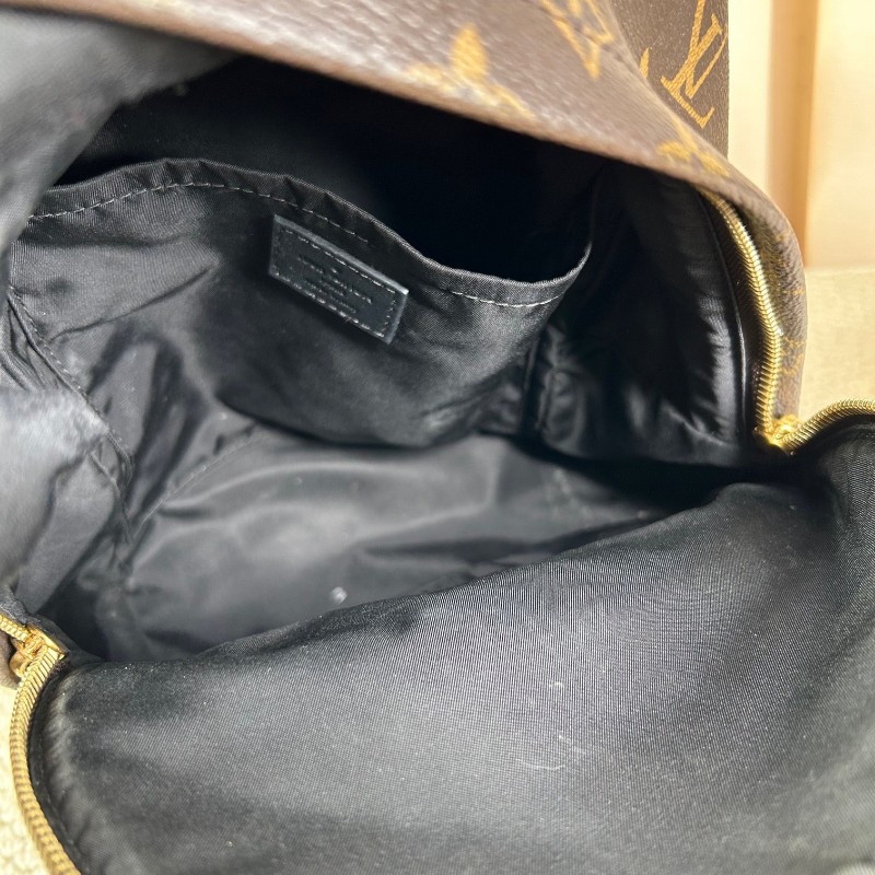 LV路易威登Palm Springs老花雙肩包 經典老花圖案 百搭不挑人 容量日常剛好 日常通勤、出門都很有氣質-13