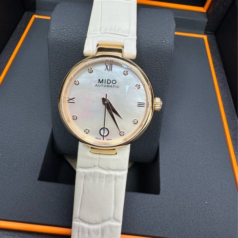 mido 美度女錶瑞士錶 機械錶 真鑽錶款