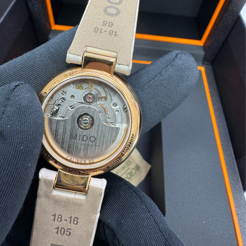 mido 美度女錶瑞士錶 機械錶 真鑽錶款-1