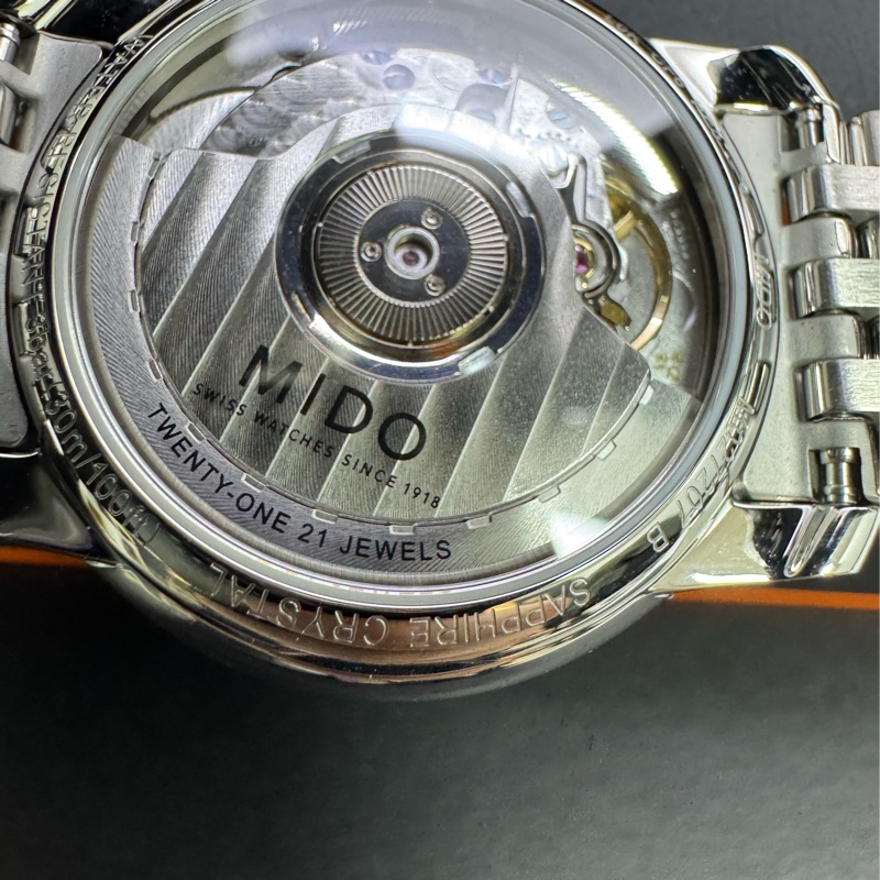 mido 美度月相女錶 瑞士錶 機械錶-6