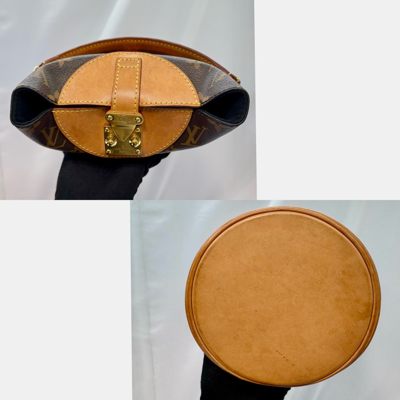 LOUIS VUITTON 路易威登 老花兩用水桶包 M43587-3