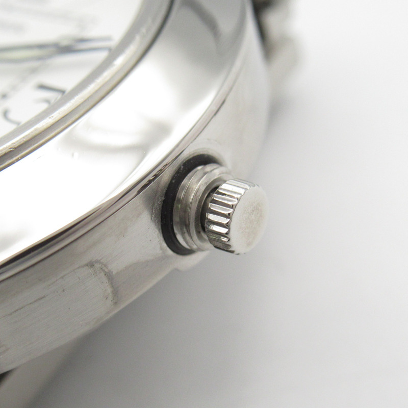 白色錶盤 不鏽鋼 Pasha C Big Date 腕錶【Cartier 卡地亞】 W31055M7-6