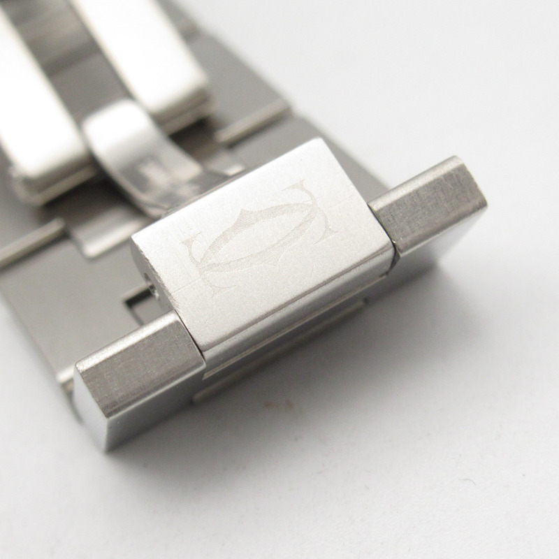 白色錶盤 不鏽鋼 Pasha C Big Date 腕錶【Cartier 卡地亞】 W31055M7-14