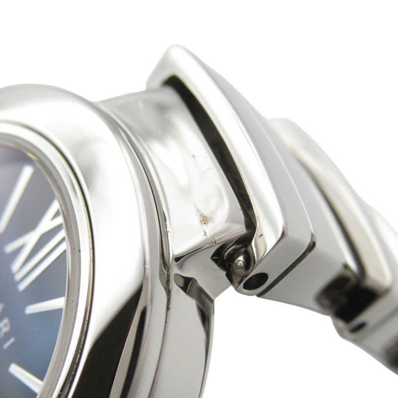 黒色錶盤 不鏽鋼 Lvcea 腕錶【BVLGARI 寶格麗】 LU23S-15