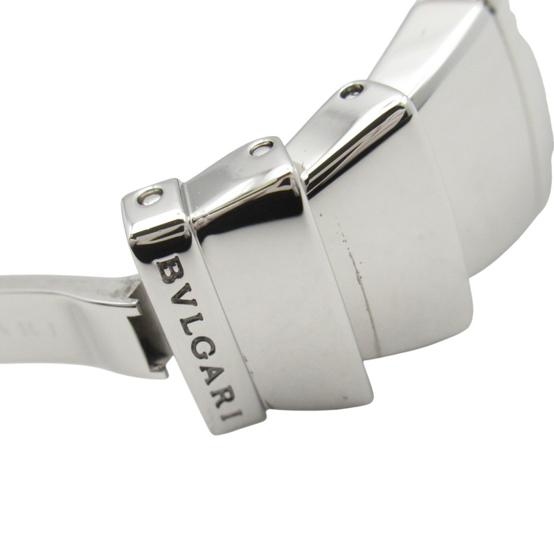 黒色錶盤 不鏽鋼 Lvcea 腕錶【BVLGARI 寶格麗】 LU23S-19