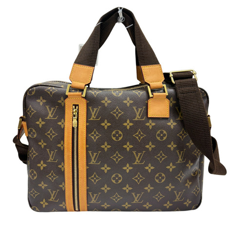 棕色 原花帆布 Sac Bosphore 肩背包 公事包【LOUIS VUITTON LV 路易威登】 M40043