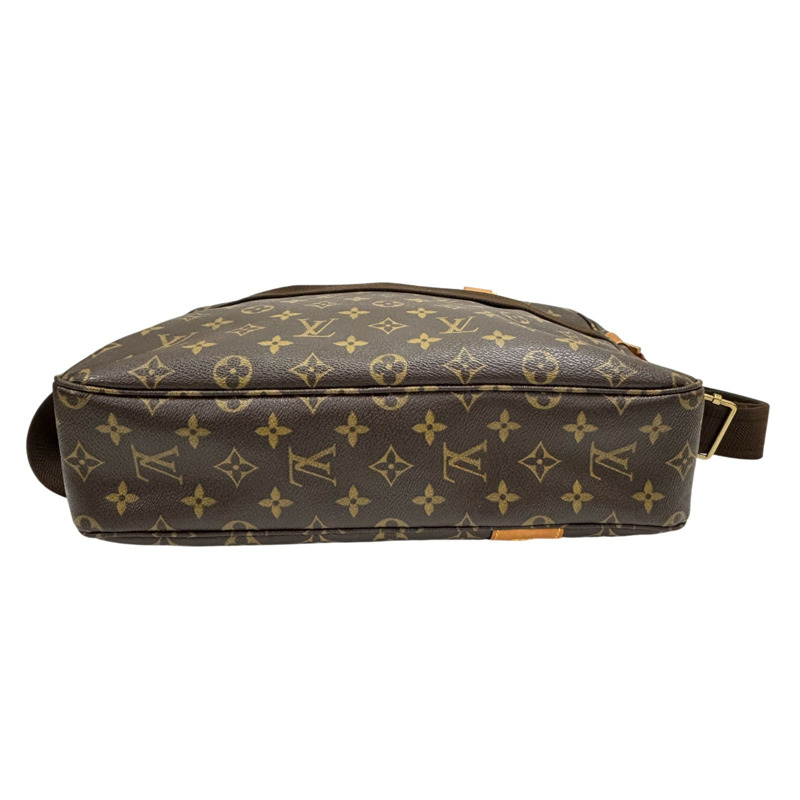 棕色 原花帆布 Sac Bosphore 肩背包 公事包【LOUIS VUITTON LV 路易威登】 M40043-3