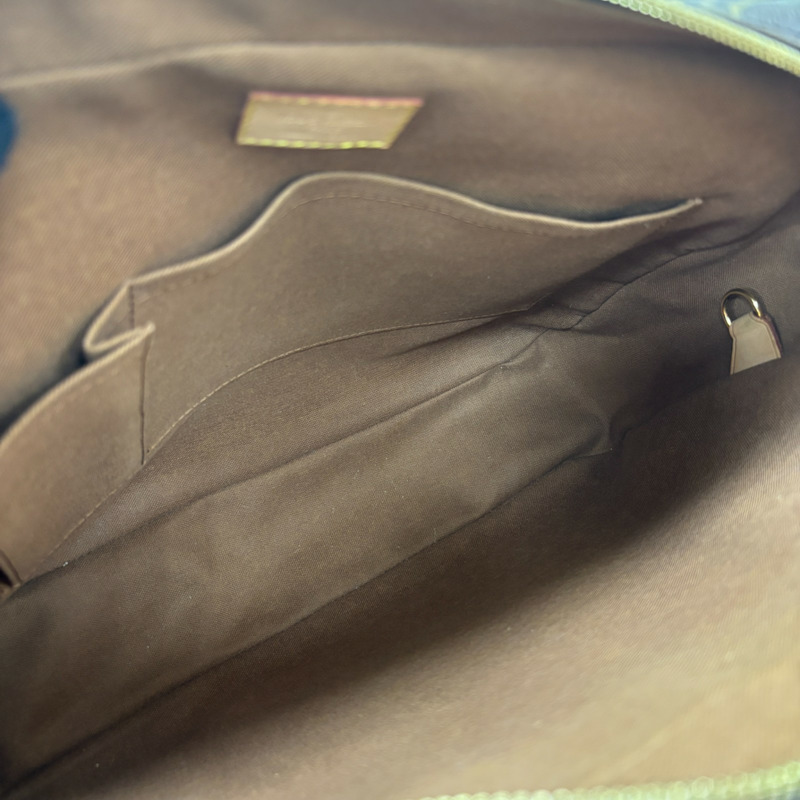 棕色 原花帆布 Sac Bosphore 肩背包 公事包【LOUIS VUITTON LV 路易威登】 M40043-4