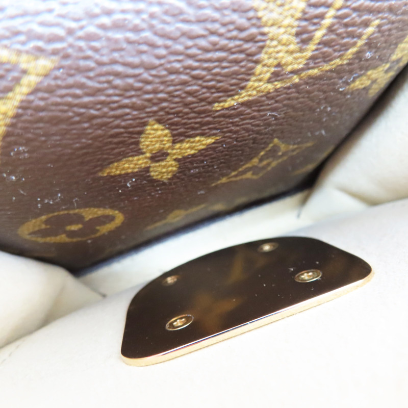 原花 帆布 Manhattan PM 手提包【LOUIS VUITTON LV 路易威登】 M40026-7