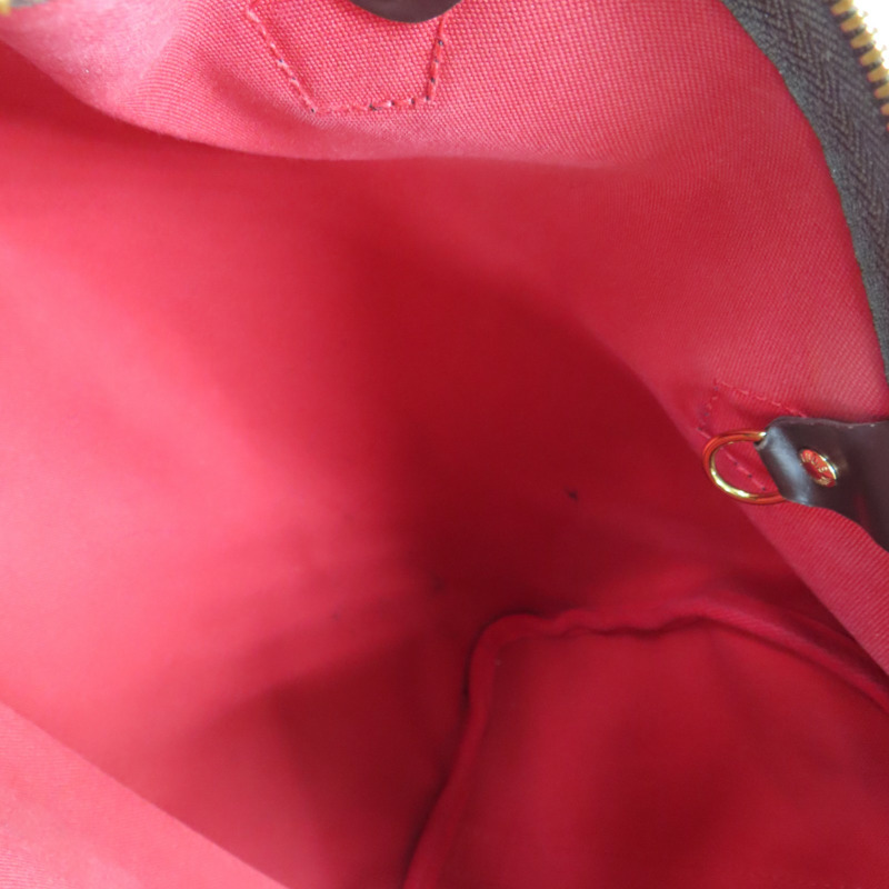 棕色 棋盤格帆布 Speedy Bandouliere 30 兩用包【LOUIS VUITTON LV 路易威登】 N41367-4