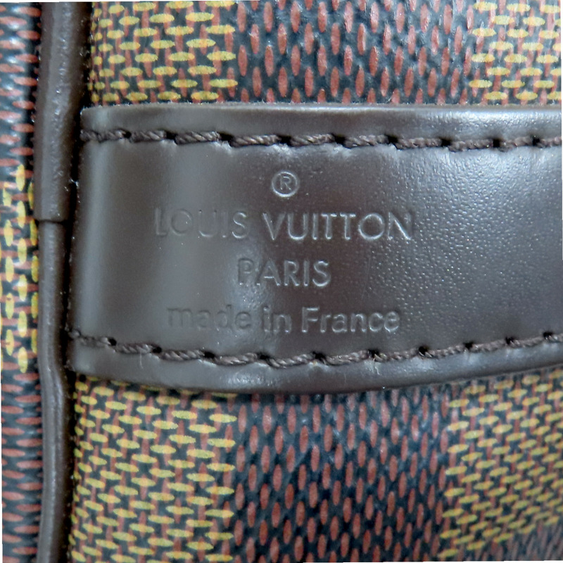 棕色 棋盤格帆布 Speedy Bandouliere 30 兩用包【LOUIS VUITTON LV 路易威登】 N41367-7