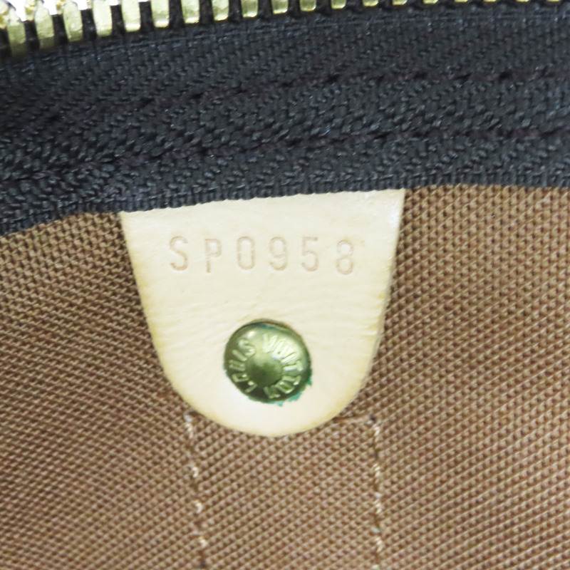 棕色 原花 帆布 Keepall 60 旅行包【LOUIS VUITTON LV 路易威登】 M41412-6