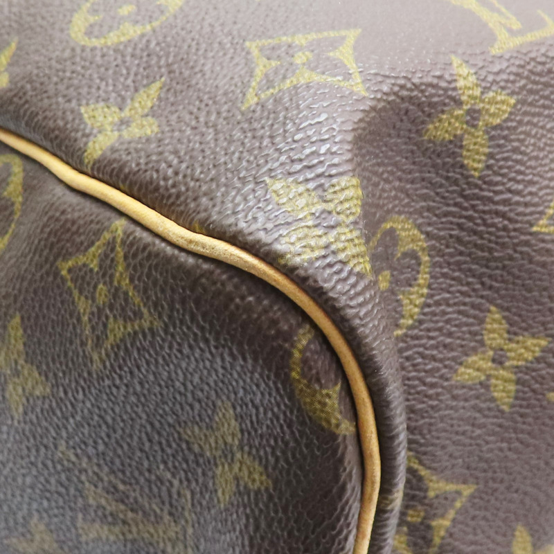 棕色 原花 帆布 Keepall 60 旅行包【LOUIS VUITTON LV 路易威登】 M41412-7