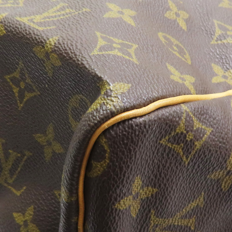 棕色 原花 帆布 Keepall 60 旅行包【LOUIS VUITTON LV 路易威登】 M41412-8