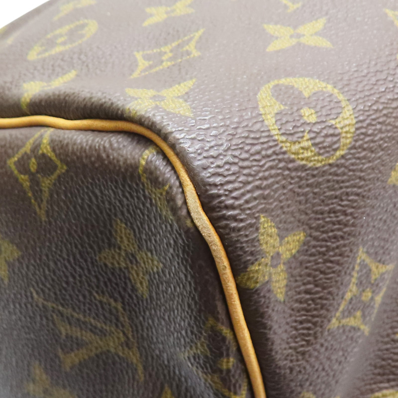 棕色 原花 帆布 Keepall 60 旅行包【LOUIS VUITTON LV 路易威登】 M41412-9