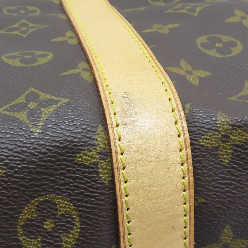 棕色 原花 帆布 Keepall 60 旅行包【LOUIS VUITTON LV 路易威登】 M41412-12