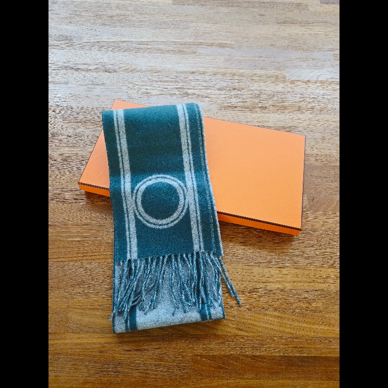 (全新品)愛馬仕Casaque Bande de Repos圍巾-0
