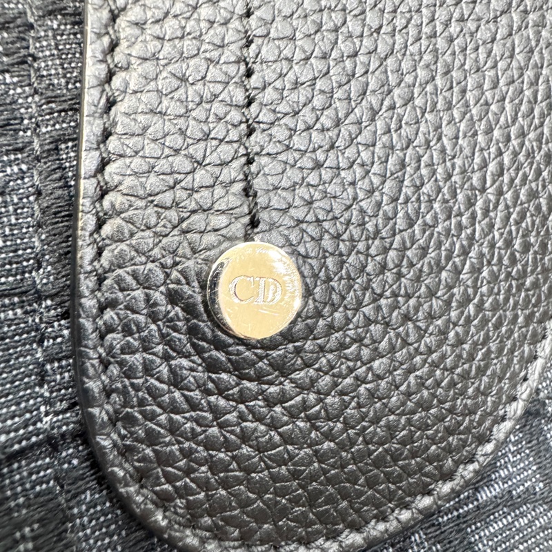 極新迪奧馬鞍包DIOR SADDLE 黑色 Oblique 緹花腰包1ADPO095-15