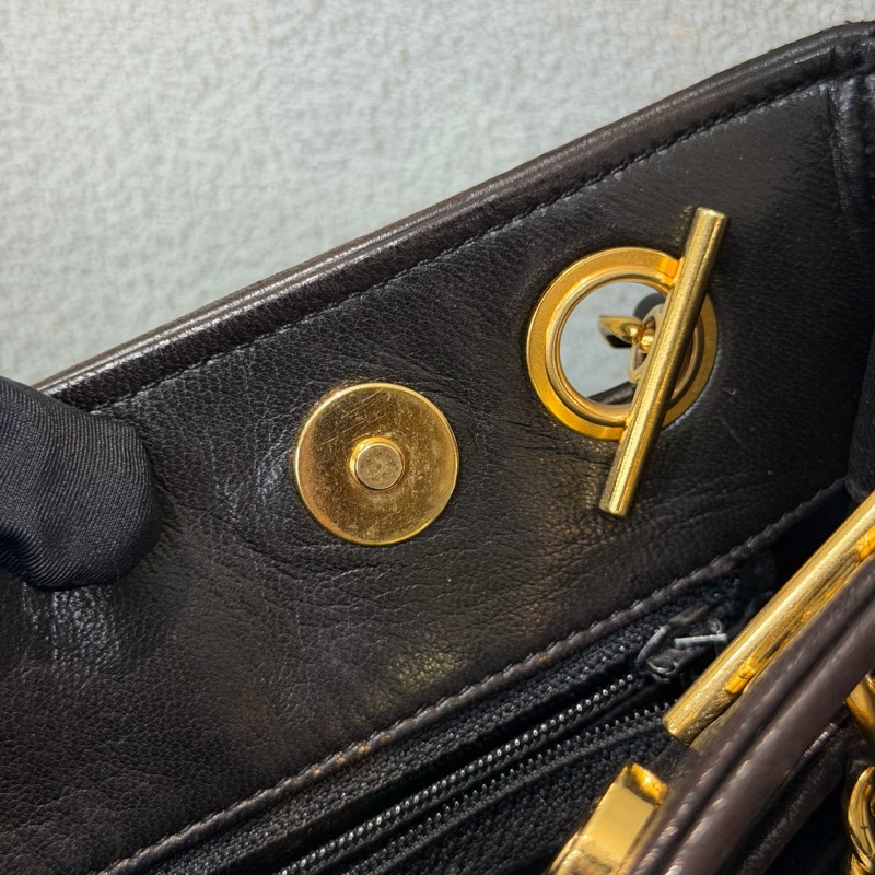 CHANEL 中古絲絨金球單肩包 XB574-23