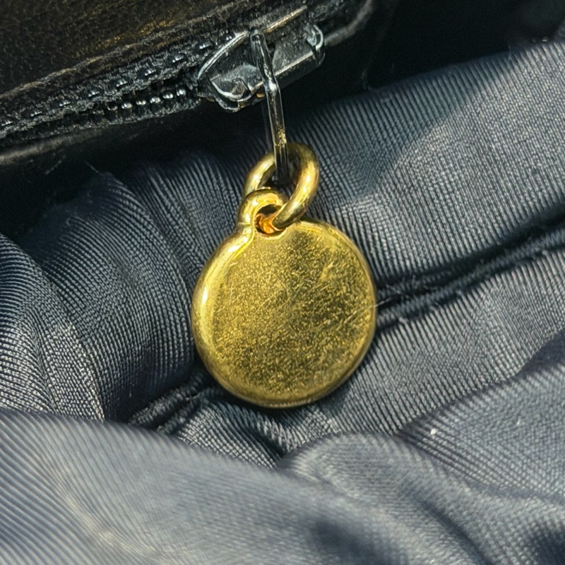 CHANEL 中古絲絨金球單肩包 XB574-25