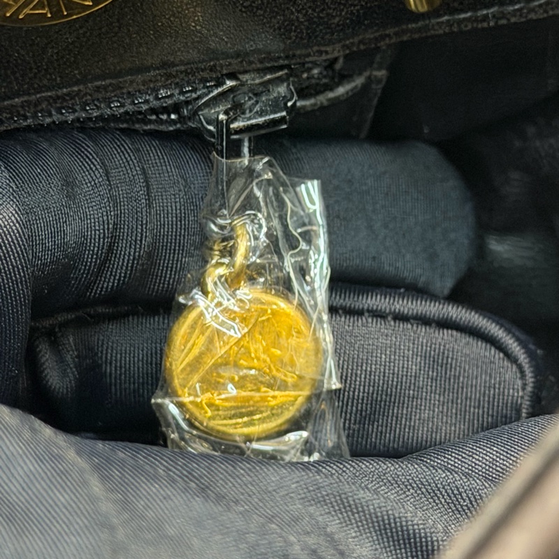 CHANEL 中古絲絨金球單肩包 XB574-27