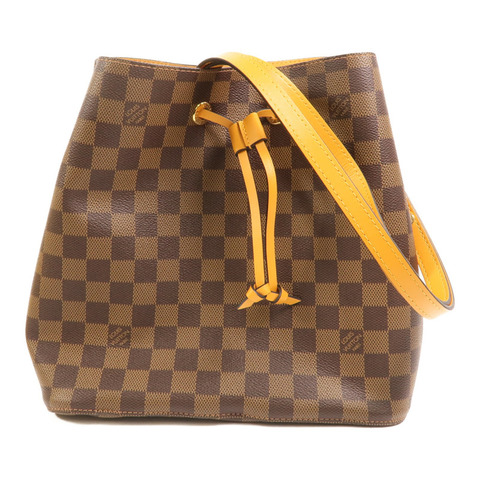 LOUIS VUITTON Damier NeoNoe MM金扣肩背袋